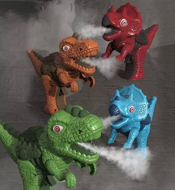 ज्यामलॉक्स Mini Dino Mist Spray Dinosaur Guns Toy for Kids Sound Toy Gun for Kids Boys Girl