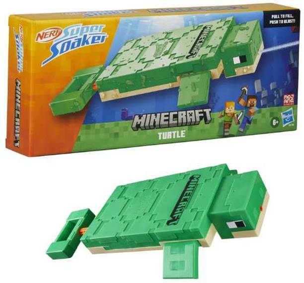 Nerf Super Soaker Minecraft Turtle Water Blaster Water Gun
