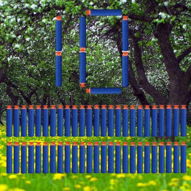 BZILO Plastic Foam Toy 10 Bullet Dart Bullets for Nerf N-Strike Elite Guns J_78 Guns & Darts