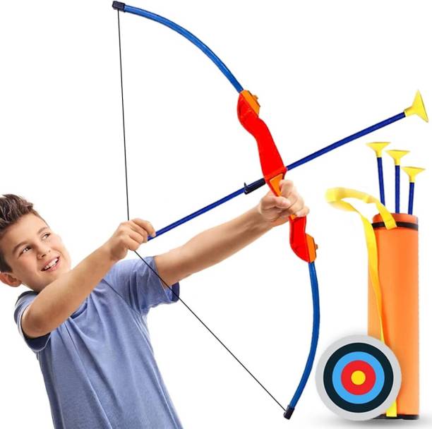 Wembley Bow and Arrow Shooting Target Game Archery Kit Toy Indoor/Outdoor Game for Kids Bows & Arrows