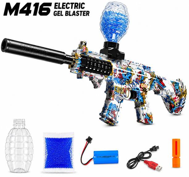 KAMMATESWARA M416 Electric Automatic Gel Ball Blaster Gun Toy for Kids Guns & Darts