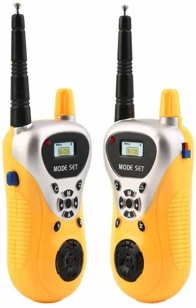 AASTHA IMAGINE Walkie Talkie Toy with Range Upto 100 Feet (Multi-Color)