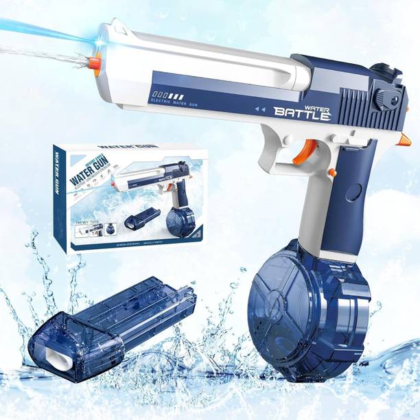 star impex Electric Water Pistols Water Gun Handgun Squirt Gun Toy With Light for Kids Water Gun