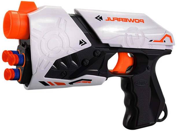 Wishkart Blast Soft Bullet Gun Toy Manual Shoot Eva Bullet Plastic Foam Dart Gun Guns & Darts