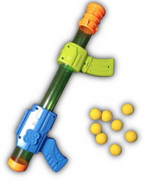 Sambaby PowerStrike Foam Ball Blaster Toy Gun Slingshots