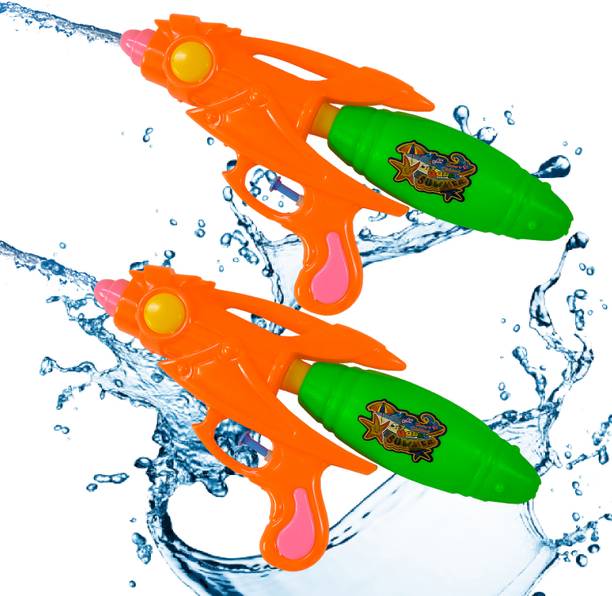 Ascension High Pressure Water Toy Gun Holi Pichkari For Kids Pack of 2 Water Gun