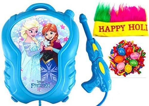Evisha Pichkari for Children Holi Party & Kids Gift Water Gun With Cap & 50 Balloons Water Gun