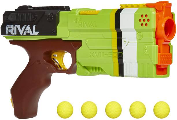Nerf Rival Kronos XVIII-500 Blaster with 5 Rival Rounds for Kids Guns & Darts