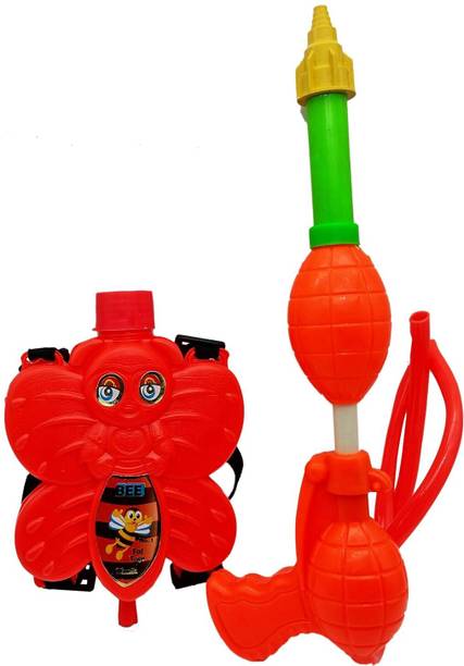 Brown Leaf Bee Holi Water Gun Toy Pichkari for Children Holi & Pool Party Fun(1 Pichkari) Water Gun