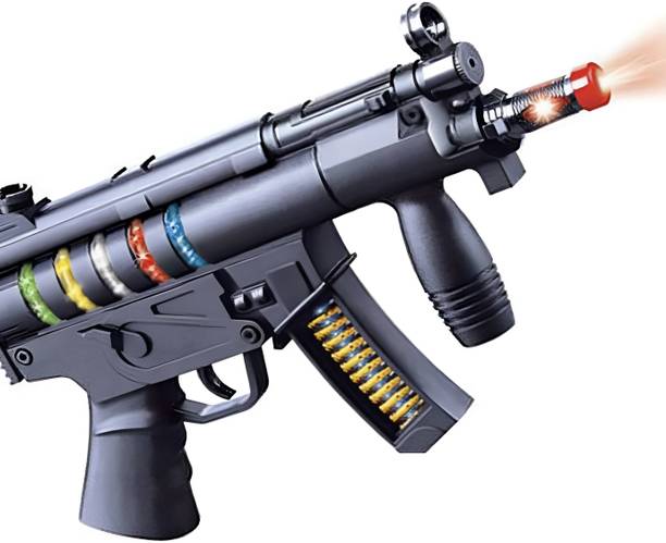 Aseenaa Musical Style Machine Gun Toys for Kids Girls, Boys, Toddler Age4-5-6-7-8 Years Guns & Darts