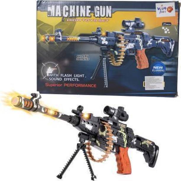 rajesh enterprises Gun Toys for Boys Combat Military Mission Machine Gun & Darts(Multicolor) Guns & Darts