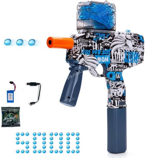 VikriDa Ball Blaster MP-9 Gel Blaster with 30000 Gel Balls & Goggles Guns & Darts