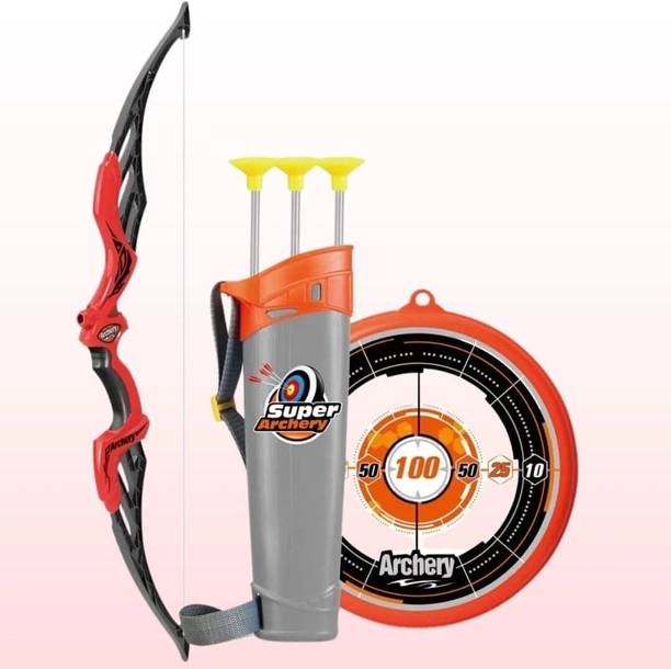 S TOYS HOUSE ARCHERY SET BLACK Bows & Arrows