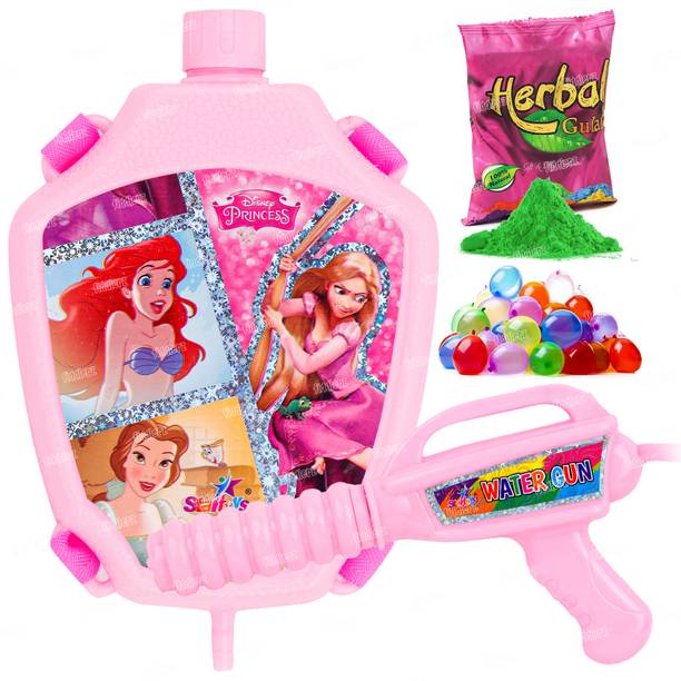 FIDDLERZ Holi Pichkari Water Gun for Kids Powerful High Pressure Backpack Tank Boy & Girl Water Gun