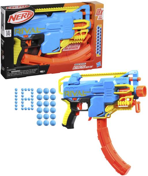 Nerf Rival Challenger MXXIV-1200 Motorized Blaster, Gifts For Teens Guns & Darts