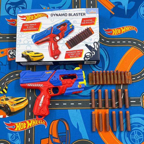 Kriiddaank Hot Wheels Dynamo Blaster Action-Packed Blaster Toy for Kids - Fun & Education Guns & Darts