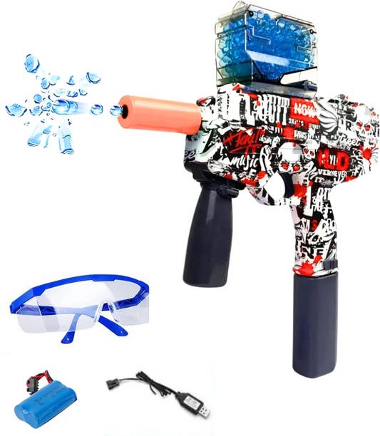 विकरीदा Ball Blaster MP-9 Gel Blaster with 5000 Gel Balls & Goggles