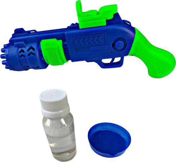 Ruhani Toys & Gift Gallery Electronic Bubble Gun/Cool Bubble Making Toy Gun & Bubble Liquid Bottles Water Gun