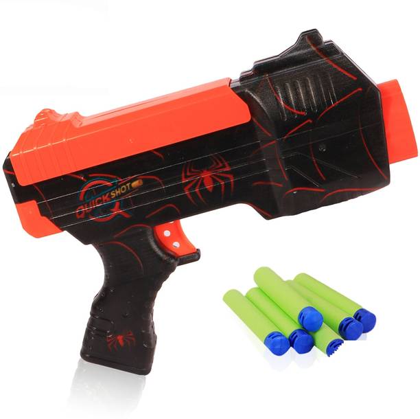 Toyspree QuickShot Spidey Dart Blaster 6 Darts Guns & Darts