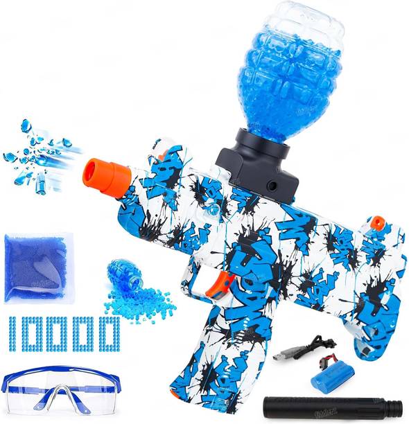 FIDDLERZ Electric Gel Blaster with 10000 Rounds Gel Blaster Rechargeable Gun for Kids Guns & Darts