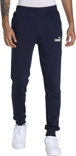 ESS Terry Pants cl Men Printed Blue Track Pants