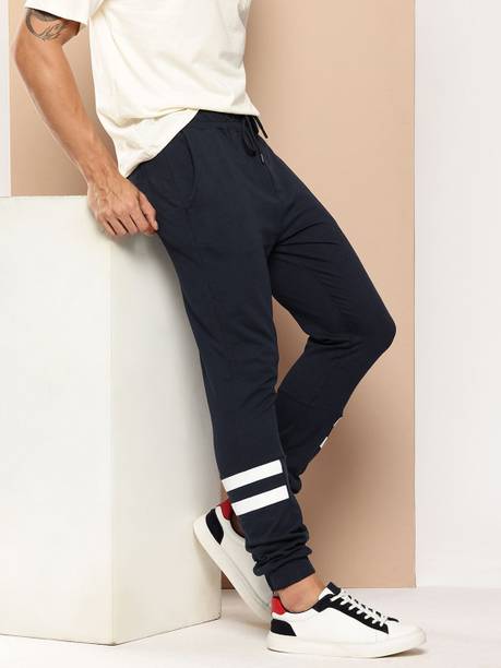 INVICTUS Striped Men Blue Track Pants