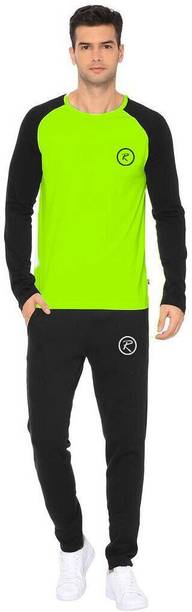 cnw Solid Men Track Suit