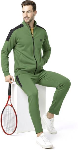 KWINGS Solid Men Track Suit
