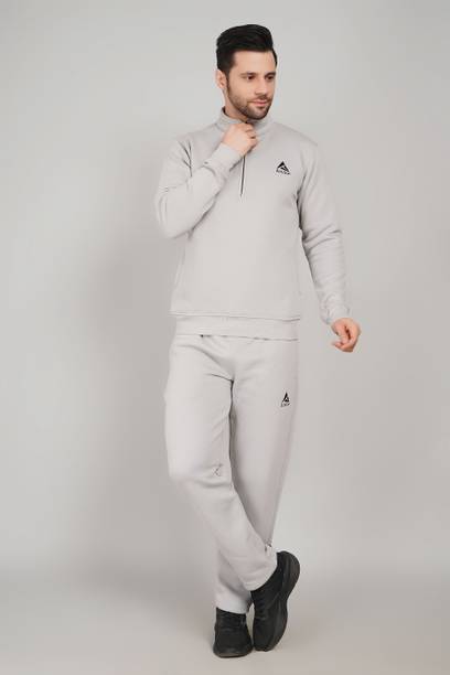 ATHLLON confidence yourself Solid Men Track Suit