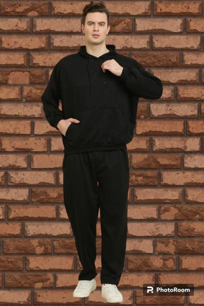 CANIDAESS Solid Men Track Suit