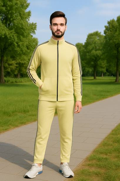 ADAAISTIC SPORTS Solid Men Track Suit