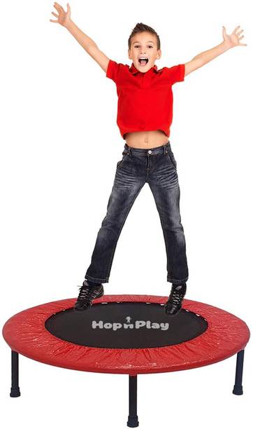 HOP N PLAY 40 inch Mini Jumping Fitness Trampoline for Kids & Adults