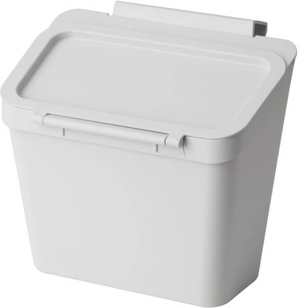 IKEA 90556679 SKOLÄST Waste bin for cabinet with door, light grey Trash Compactor