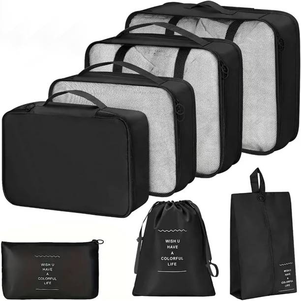 Mungat Premium 7ps Travel Organizer Packing Cubes, Ligh...