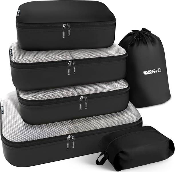 Lyrovo 6 Set Packing Cubes Travel Accessories Packing O...