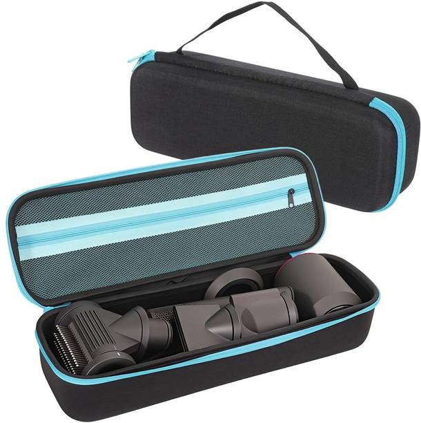 gustave Portable Hard Storage Case for Hair Dryer and Styling Accessories