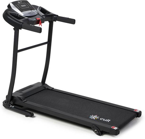 Cult S3.0 | 3HP Peak, Max Weight: 100kg with 3 Level Manual Incline For Home Gym Treadmill (Max Weight:100 kg)