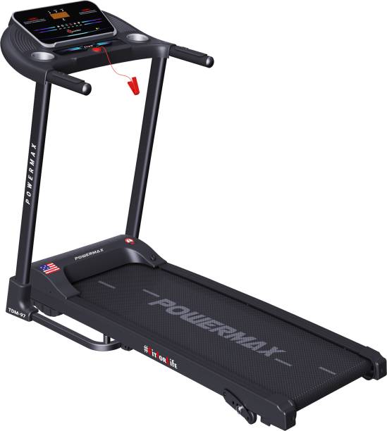 Powermax Fitness TDM-97 (1.0HP), Light Weight, Foldable Motorized Treadmill for your fitness workout at home Treadmill