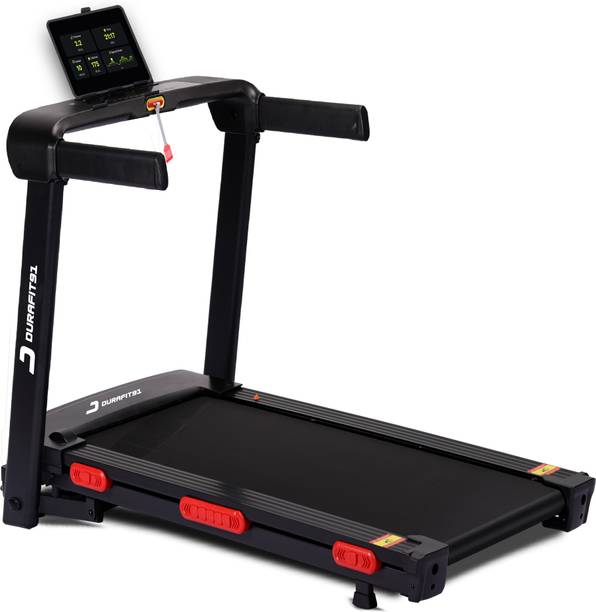 Durafit91 Hike 6 HP Peak|25-Auto Incline| 18Km Speed Treadmill (Max Weight:150 kg)