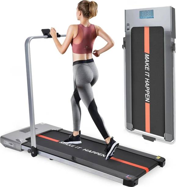 Maxpro PTM-X1 2HP FOLDABLE PRE-INSTALLATED AEROBIC SPORT FITNESS TREADMILL, WALKING PAD WITH LED DISPLAY Treadmill (Max Weight:90 kg)
