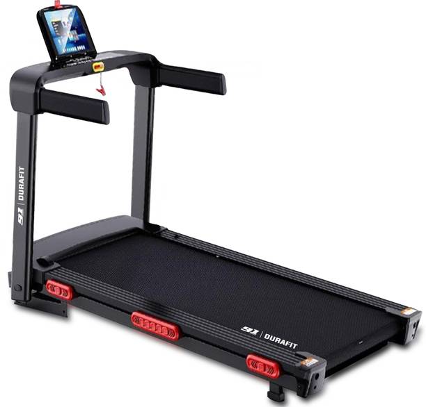 Durafit Hike 5 HP Peak | 150 Kg user Weight | Auto Incline 25 Level | 18Km Speed Treadmill (Max Weight:150 kg)