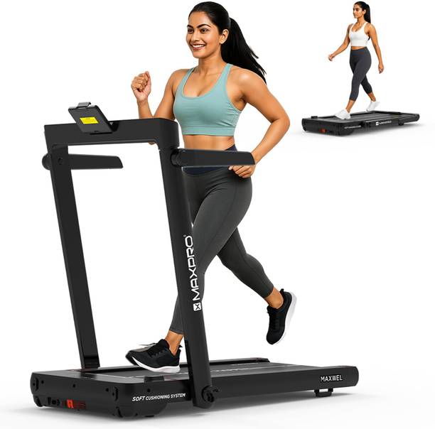 Maxpro MAXWEL PTM200 3-in-1 Foldable Walkpad 4.5HP Motor Dual Display 14km/h Speed Home Treadmill (Max Weight:120 kg)