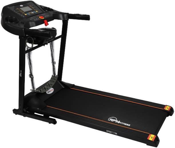 RPM Fitness by Cultsport RPM717M 2 HP Peak Multifunction with Massager, Diet Plan & Trainer Led Sessions Treadmill