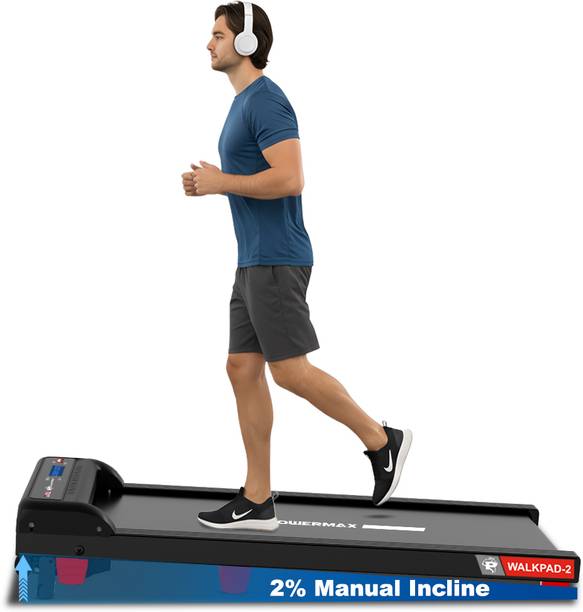 Powermax Fitness 3HP Walkpad with Remote control for Ho...