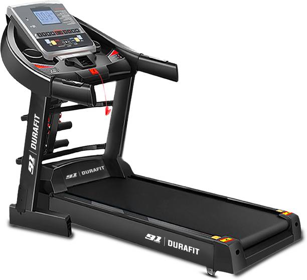 Durafit Panther Multifunction Peak 5.5HP DC Motorized Treadmill (Max Weight:130 kg)