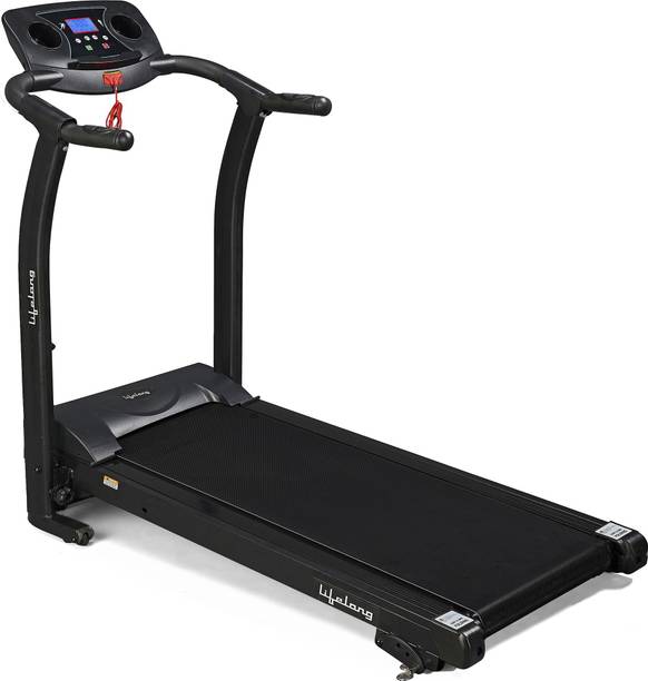 Lifelong LLTM207 Fit Pro 2 HP with Heart Rate Sensor,Motorized Treadmill (Max Weight:100 kg)
