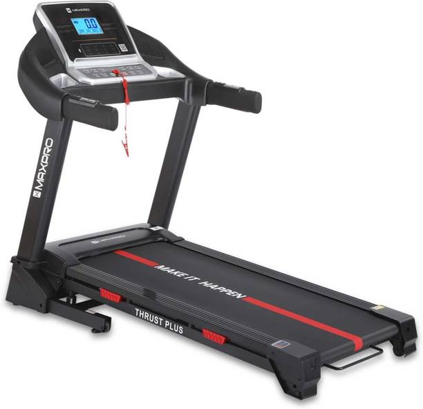 Maxpro Thrust Plus 6Hp Peak AC Treadmill Life time Motor Warranty,16 Level Auto Incline Treadmill (Max Weight:140 kg)
