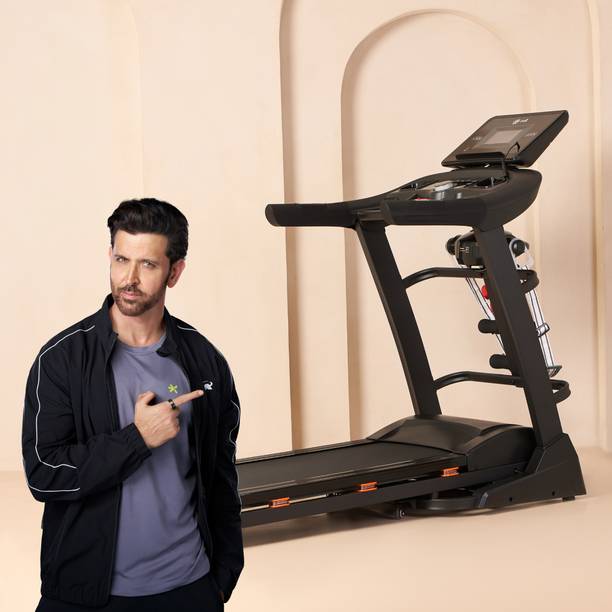 Cult M6 Nova | 6HP Peak, Max Weight: 140kg with 15 Level Auto Incline For Home Gym Treadmill (Max Weight:140 kg)