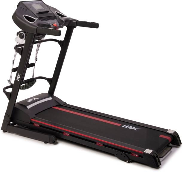 HRX Rhoden 3.25hp Peak |Max Weight:110 Kg, 3Level
Manual Incline | Home Gym Fitness Treadmill