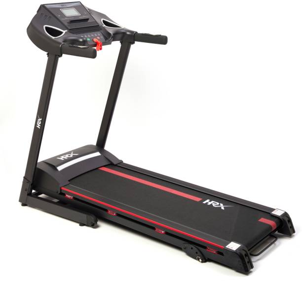 HRX Bailey 3.25hp Peak, Max Weight:110Kg, 3Level Manual Incline for Home Gym Fitness Treadmill